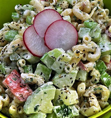 Summer Garden Macaroni Salad Parade