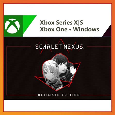 【官方序號】中文 Pc Xbox 終極版 緋紅結繫 Scarlet Nexus 中文版 蝦皮購物