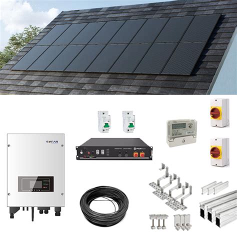 Kw Panel Hybrid Solar Power Kit With Kwh Battery Storage