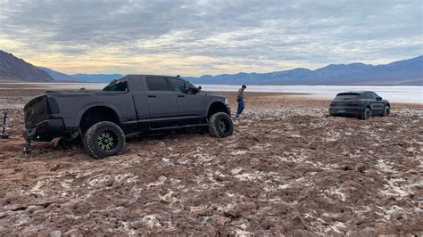 Men Off Roading In Death Valley — And Truck Sent To Help — Get Stuck In