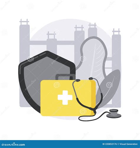 Occupational Health Abstract Concept Vector Illustration Stock Vector