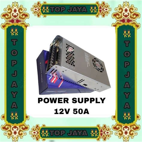 Adaptor V A Power Supply Switching Led Jaring Ampere Volt