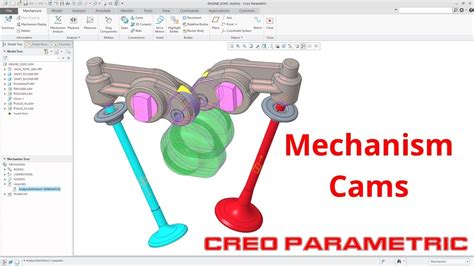 Creo Parametric Mechanism Cams Demo YouTube