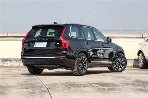 【沃尔沃xc90新能源t8 62km 长续航智尊豪华版侧后45度车头向右水平图片 汽车图片大全】 易车