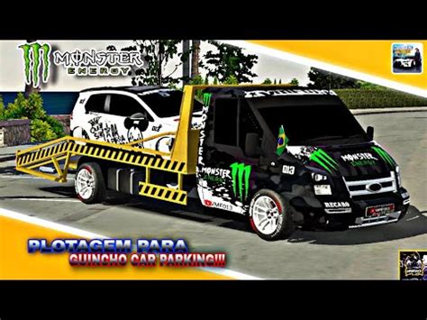 Plotagem Para Guincho Da Monster Energy Car Parking Multiplayer