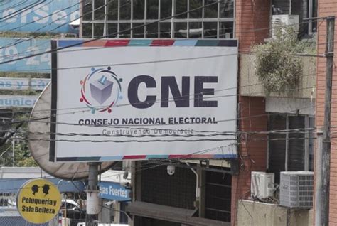 Proceso Electoral Pone A Prueba La Institucionalidad Del CNE Proceso