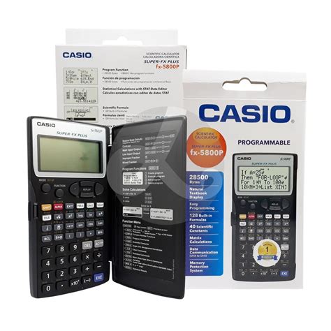 Jual Casio Fx 5800 P Scientific Calculator Fx 5800p Original Shopee