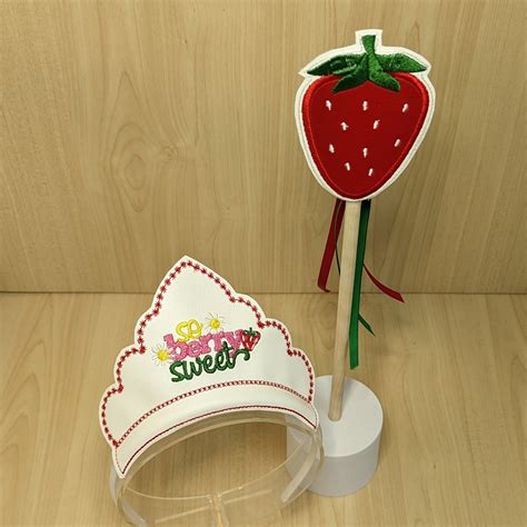 Strawberry Crown and Wand So Berry Sweet Crown – Leluna Star
