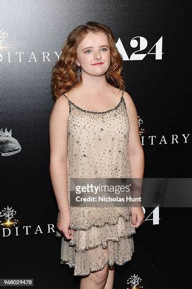 Milly Shapiro Attends The Hereditary New York Screening At Photo D