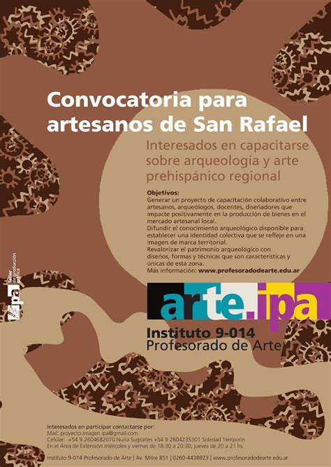 El Ipa Convoca Artesanos Locales Para Un Proyecto De Capacitaci N La