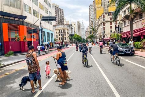 Avenida S O Jo O Primeiro Teste Sem Carros Marcado Por Show E Chuva