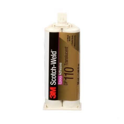 3M Scotch Weld Epoxy Adhesive DP110 Translucent Aadhi Tape Solutions