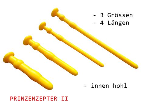 Prince Scepter Urethral Dildo With Passage Channel Etsy