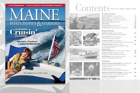 Maine Boating Sailing Boatbuilding Homebuilding Magazine Boat And