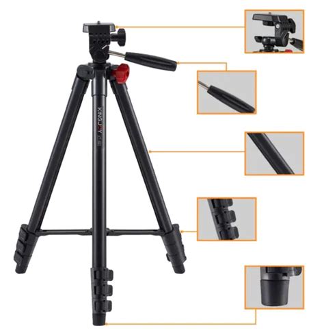 Kingjoy Vt 832 Portable Photography Tripod Stand Aluminum 60 Off