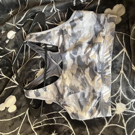 Tek Gear Womens Grey Bra Depop