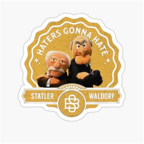 Statler And Waldorf Statler And Waldorf Sticker For Sale By