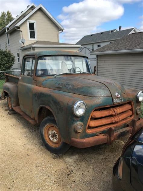 1956 Dodge C Series Job Rated Pickup Barn Find 45k Miles For Sale