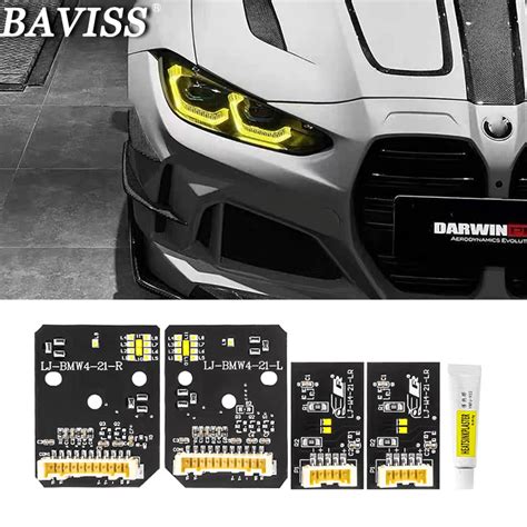 For BMW M3 M4 CSL 4 Series DRL Multicolor LED Boards G80 G22 G82 G23