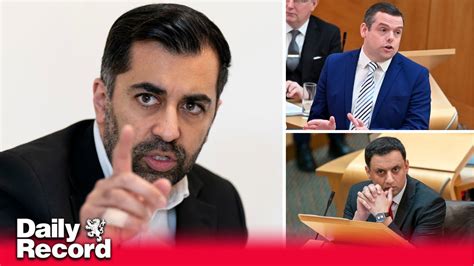 LIVE Humza Yousaf Faces First Minister S Questions From Douglas Ross