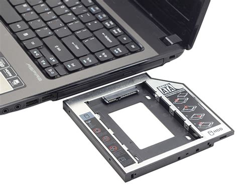 Адаптер подключения Gembird для HDD/SSD 2.5'' в отсек привода ноутбука ...