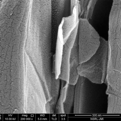 Fesem Pictograph Of Reduced Graphene Oxide Rgo And Rgo Mwcnts