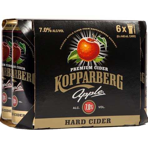 Kopparberg Hard Apple Cider Cans Ml X Pack Woolworths