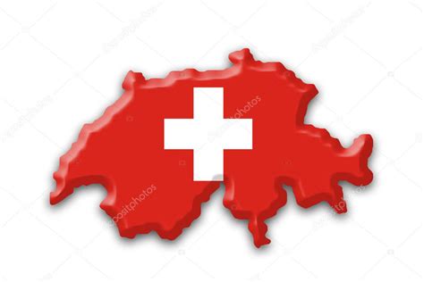 Switzerland flag and map — Stock Photo © MitaStockImages #3974068