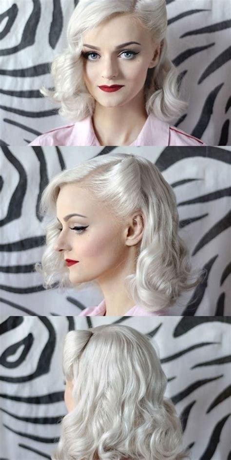 Elegant Retro Hairstyles Vintage Hairstyles For Women