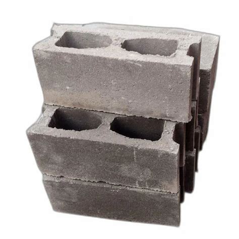 Grey Concrete Hollow Block At Rs Concrete Hollow Blocks In