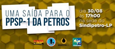 Plen Ria Para Discutir Uma Sa Da Para A Ppsp Da Petros Ser Dia