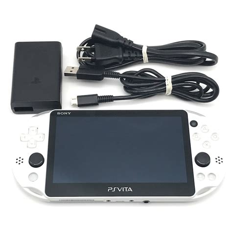 Sony Ps Vita Glacier White Pch Slim Lcd Wi Fi W Charger