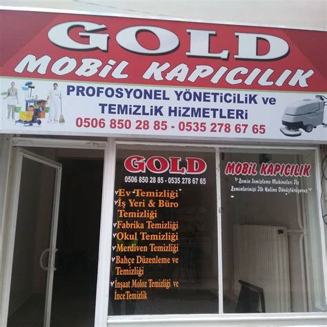Gold Mobil Kapicilik Profesyonel Yöneticilik Ve Temizlik