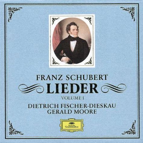 Lieder Vol1 Dietrich Fischer Dieskau Gerald Moore Von Schubert