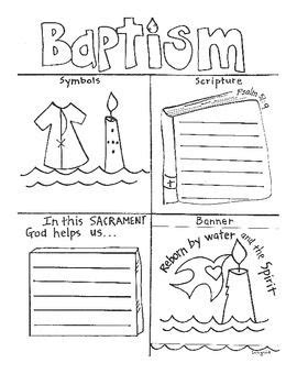 Seven Sacraments For Kids Worksheets | Kids Matttroy