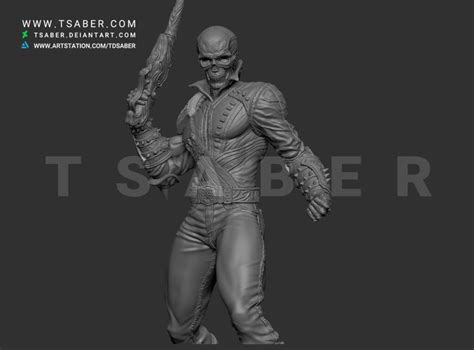 Tsaber Ghost Rider Statue