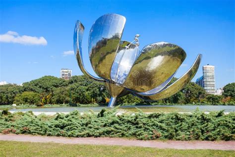 Floralis Generica Buenos Aires Editorial Photography Image Of