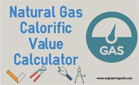 Impressive Natural Gas Calorific Value Calculator 