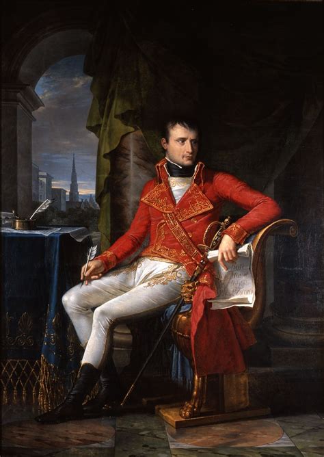 Napoléon à Bruxelles Napoleon In Brussel 1804 Tableau De Meynier à L