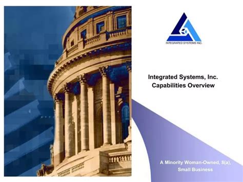 Ppt Integrated Systems Inc Capabilities Overview Powerpoint