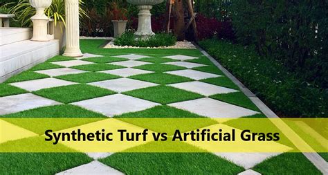 Synthetic Turf Vs Artificial Grass