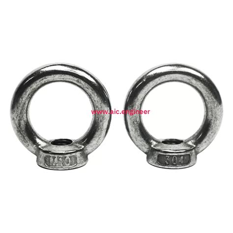 Ring Nut Eye Nut สแตนเลส หัวกลม M5 12