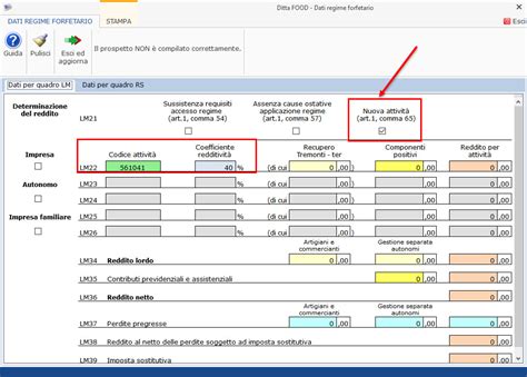 Contribuente Forfetario E Compilazione Del Quadro Lm Software