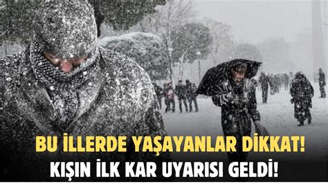 Son Y L N En Iddetli Kar Ya Geliyor Bu Illerde Ya Ayanlar