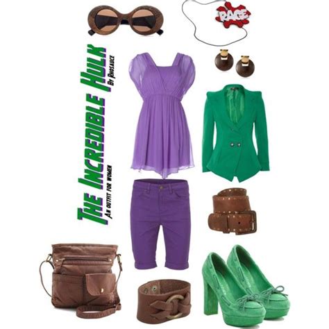 The Incredible Hulk (outfit for women) by Rhosauce | Marvel clothes