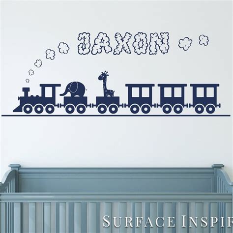 Train Wall Decal - Etsy