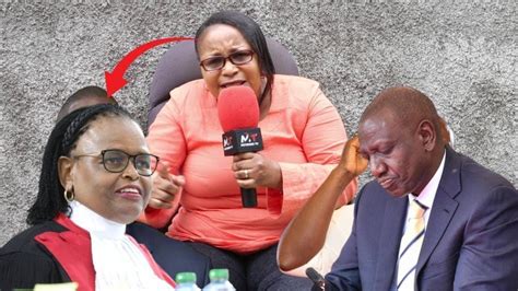 Koome Usijaribu Kuongea Na Ruto Angry Mt Kenya Iron Lady Warns Cj Koome