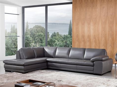 Modern Leather Sectional Sofa Ml By Beverly Hills Mig Furniture