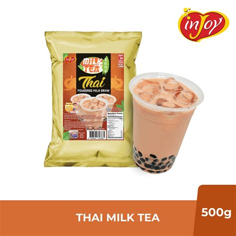 Injoy Thai Milk Tea 500g Instant Powdered Milk Tea Drink Injoy Thai