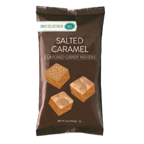 Salted Caramel Flavored Candy Wafers 12 Oz Edible Chocolate Bakedecocom